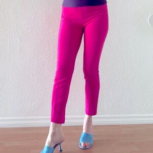 Christinaeffe Milano Italy pink Pants It 42 US 4 $350 Like New